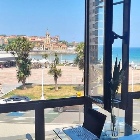 Apartamento La Escalerona Con Vistas Al Mar Διαμέρισμα Χιχόν Εξωτερικό φωτογραφία