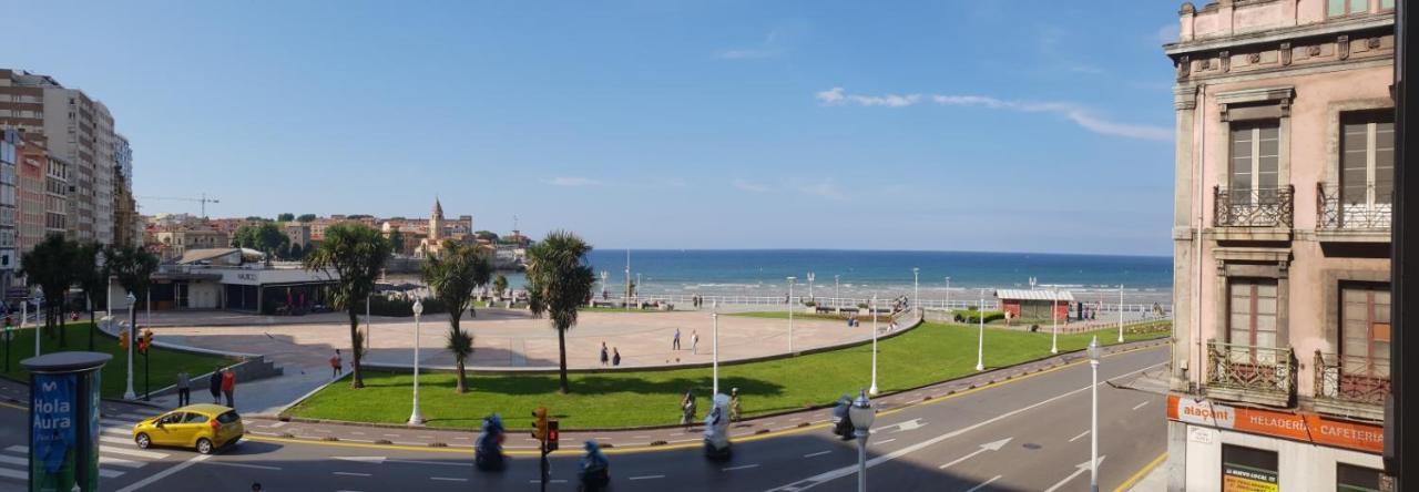 Apartamento La Escalerona Con Vistas Al Mar Διαμέρισμα Χιχόν Εξωτερικό φωτογραφία